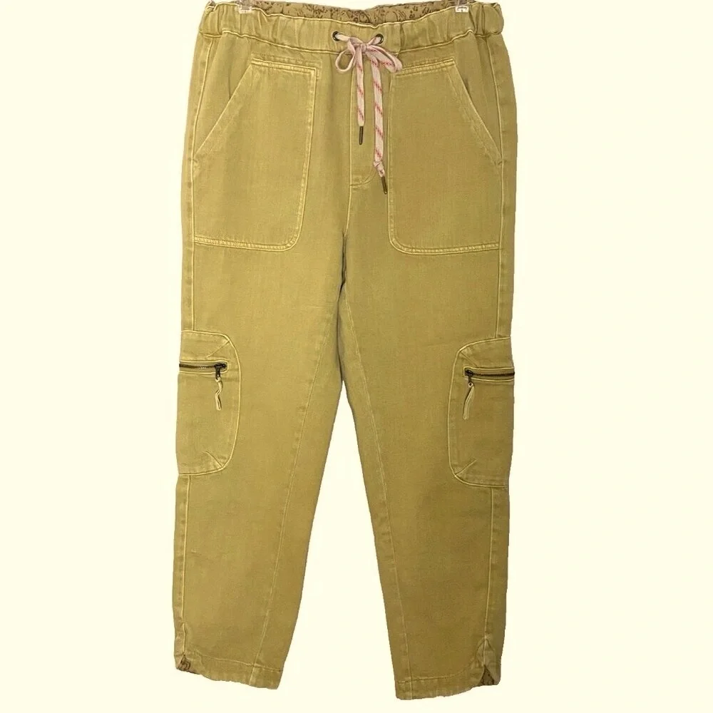 Anthropologie Pilcro The Cottage Pants Size Small Utility Drawstring Waist - Picture 2 of 12